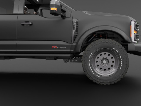 F350 - F550 Super Duty EOG Dually - Complete Model 3D Model