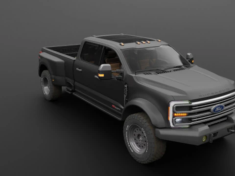 F350 - F550 Super Duty EOG Dually - Complete Model 3D Model