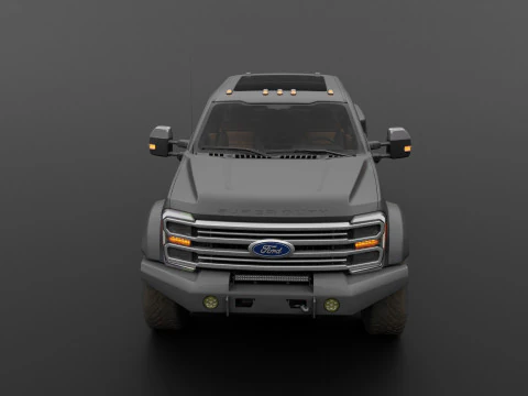 F350 - F550 Super Duty EOG Dually - Complete Model 3D Model