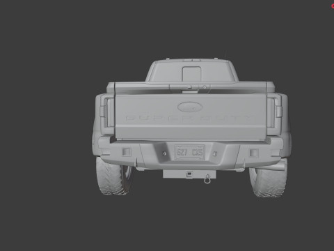 F350 - F550 Super Duty EOG Dually - Complete Model 3D Model