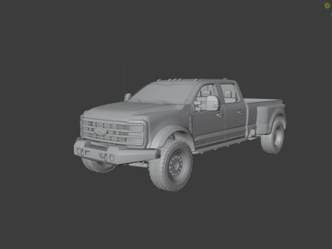 F350 - F550 Super Duty EOG Dually - Complete Model 3D Model