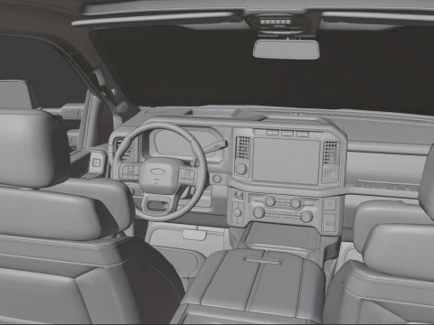 F350 - F550 Super Duty EOG Dually - Complete Model 3D Model