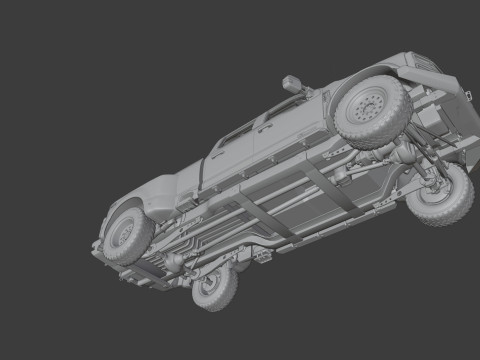 F350 - F550 Super Duty EOG Dually - Complete Model 3D Model