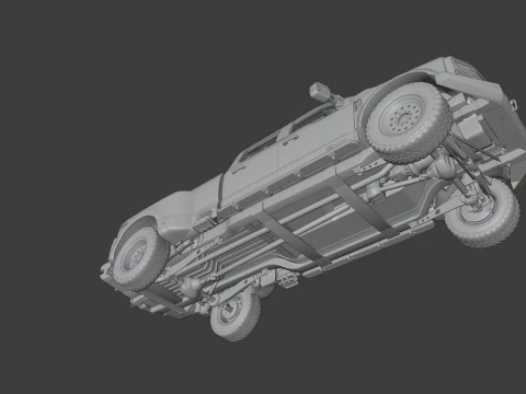 F350 - F550 Super Duty EOG Dually - Complete Model 3D Model