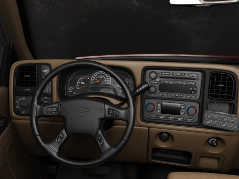 Chevy Silverado 2500HD Overland Offroad Truck - Complete Model 3D Model