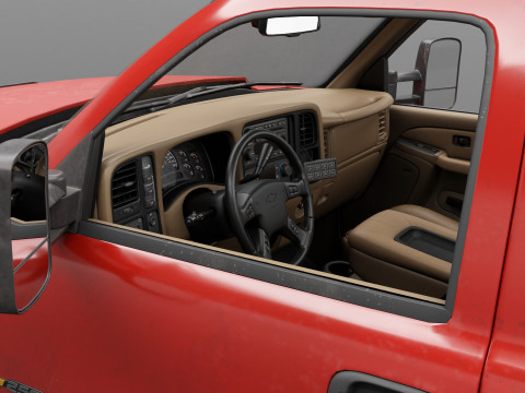 Chevy Silverado 2500HD Overland Offroad Truck - Complete Model 3D Model