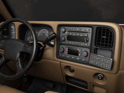 Chevy Silverado 2500HD Overland Offroad Truck - Complete Model 3D Model