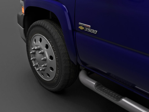 Chevy Silverado 3500 Dually Pickup Truck - Complete Model 3D 模型