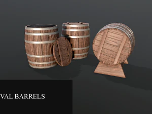 中世の小道具パック 3D 3Dモデル