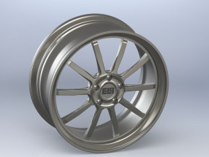 Costom disc model ElP with or without tire 3D Принт Модель