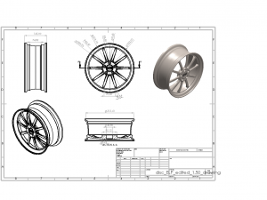 Costom disc model ElP with or without tire 3D Принт Модель