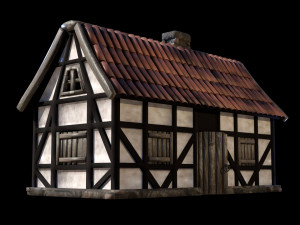 Medieval and Tudor Home Modèle 3D