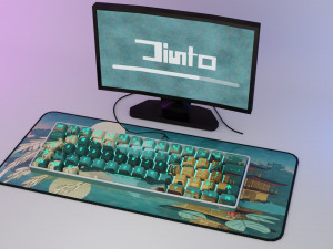 RGB Keyboard 3D 模型