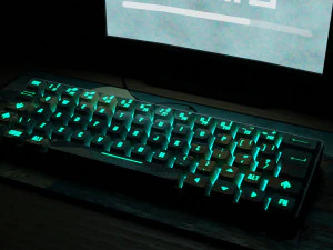 RGB Keyboard 3D Model