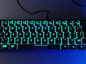 RGB Keyboard 3D Model