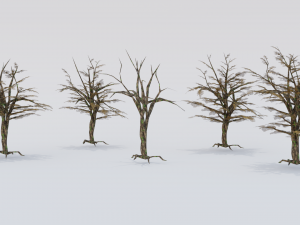 Low Poly Tree Pack Modèle 3D
