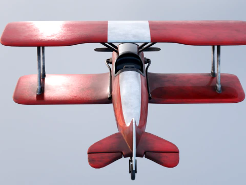 Modern &Ccedil;ift Kanatlı 3D Model