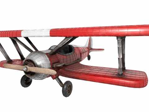 Modern &Ccedil;ift Kanatlı 3D Model