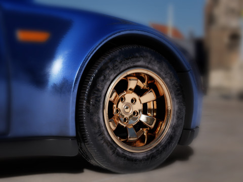 Multi-Resolution Wheel Collection 3D Модель