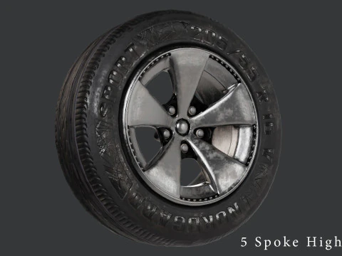 多分辨率轮集合 3D 模型