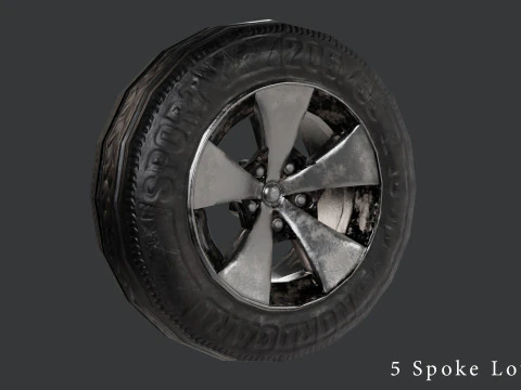 多分辨率轮集合 3D 模型