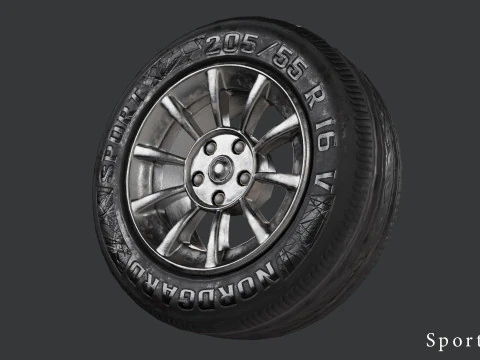 多分辨率轮集合 3D 模型