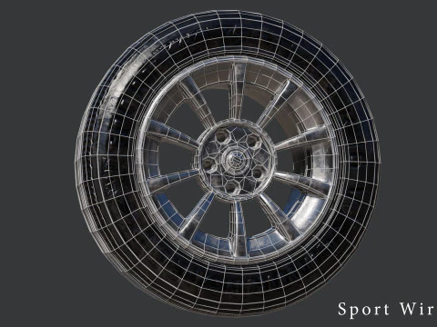 多分辨率轮集合 3D 模型