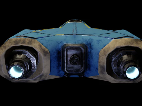 Personal Scouting Spaceshi 3D Model