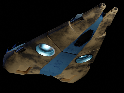 Personal Scouting Spaceshi Modèle 3D
