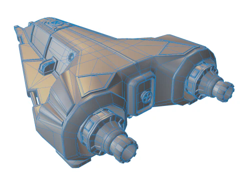 Personal Scouting Spaceshi 3D Model