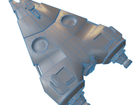 Personal Scouting Spaceshi 3D Model