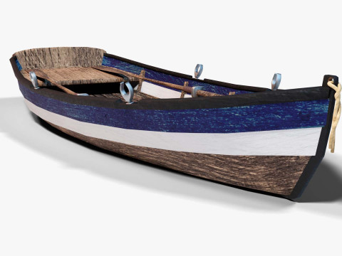 Rowboat Model 3D
