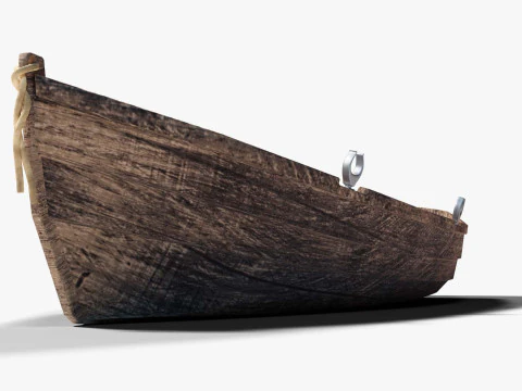 Rowboat 3D Model