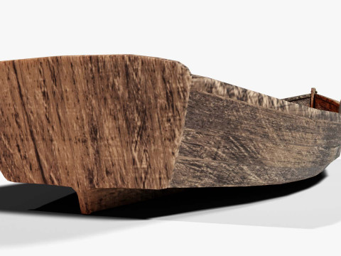 Rowboat Model 3D