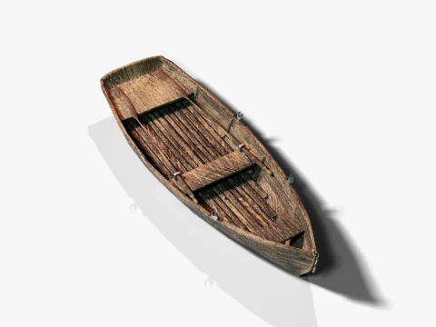 Rowboat 3D Model
