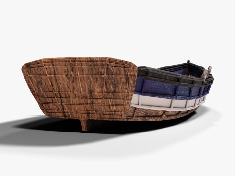Rowboat Model 3D