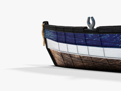 Rowboat 3D Model