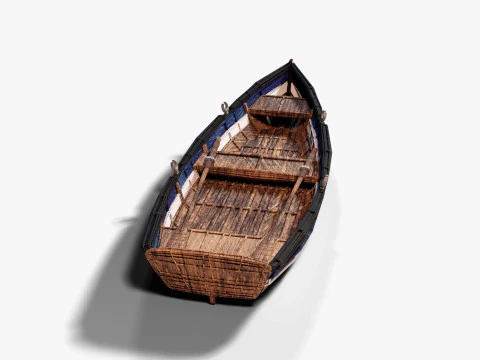 Rowboat 3D Model
