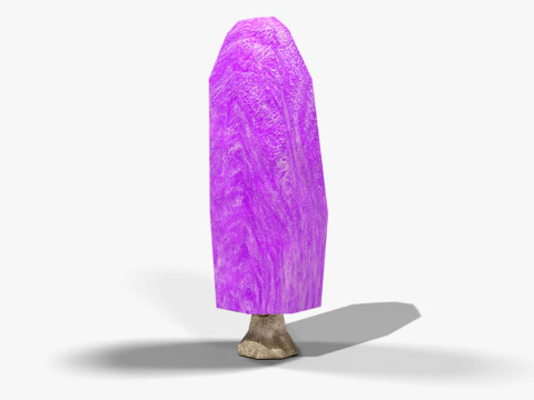 Coprinus Comatus-Pilz 3D Modell