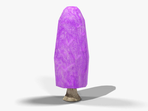 Coprinus Comatus-Pilz 3D Modell