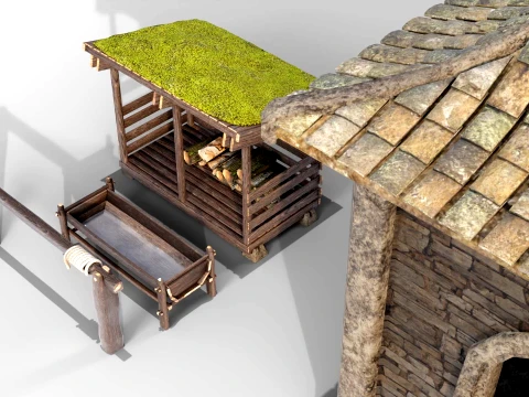 Wayshrine Pack 3D Model