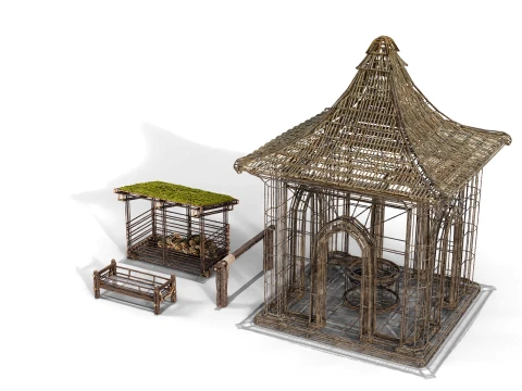 Wayshrine Pack 3D Model