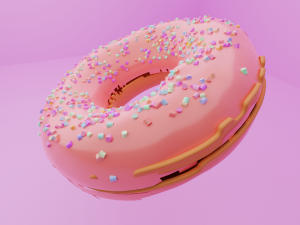 Donut 3 3D Модель