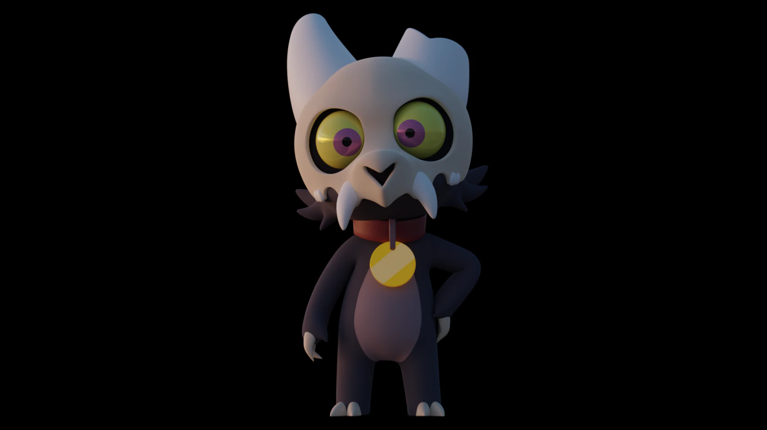 King from The Owl House 3D Print Model .c4d .max .obj .3ds .fbx .stl .blend