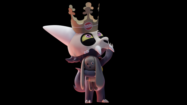 King From The Owl House V2 3D 프린트 모델 .c4d .max .obj .3ds .fbx .stl .blend