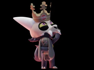 Rey de la casa del b&uacute;ho V2 Modelo de impresión 3D