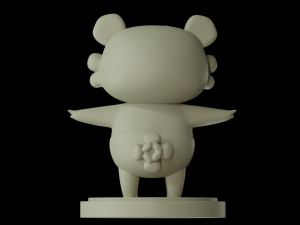 Smiley Panda 3D printmodel