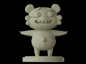 Smiley Panda 3D printmodel