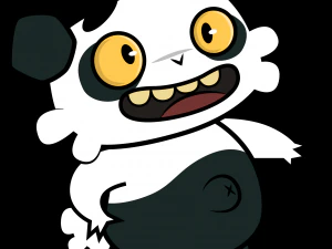 Smiley Panda 3D Print Model