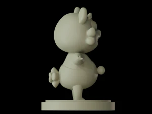 Smiley Panda 3D Print Model